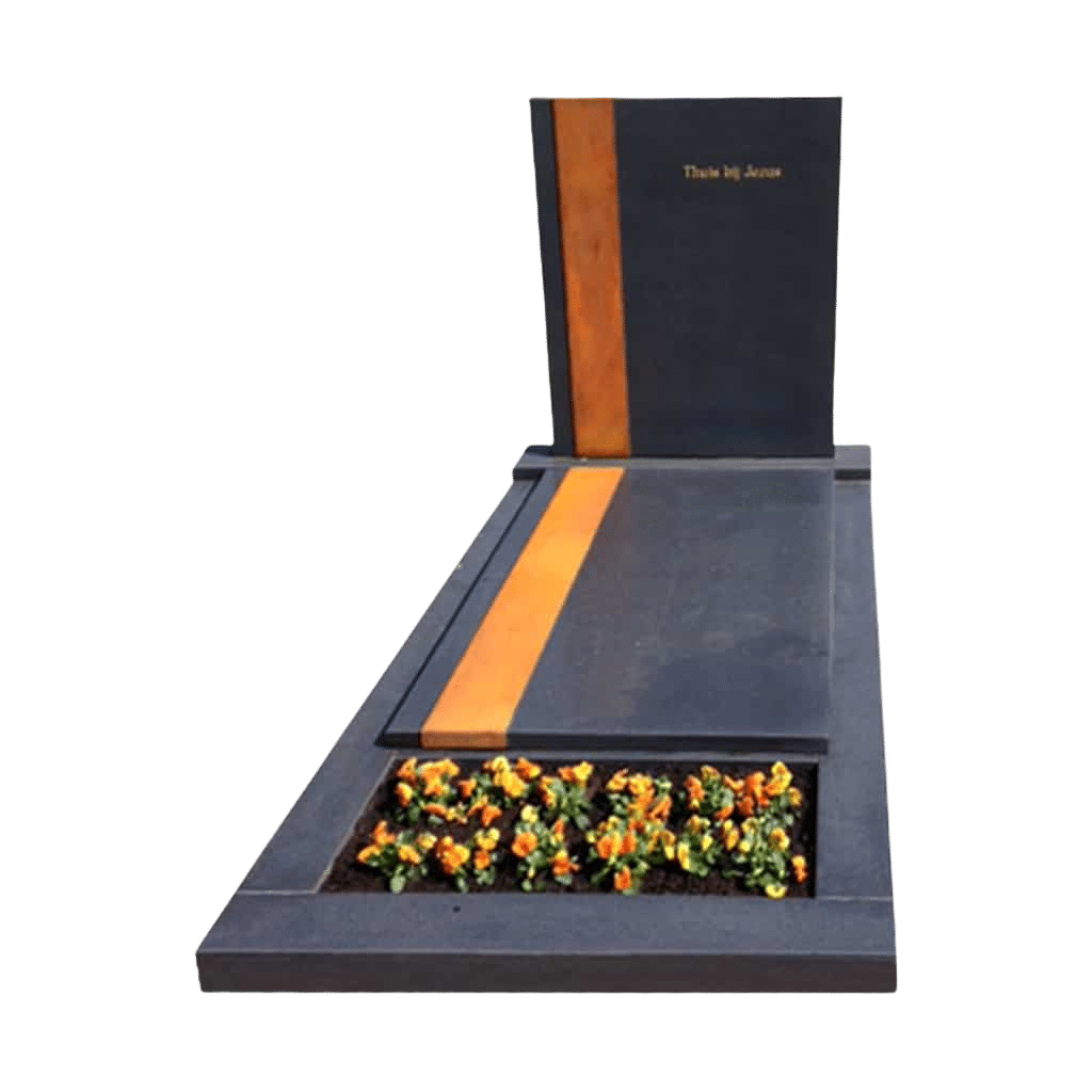 Harvas grafmonument beplanting